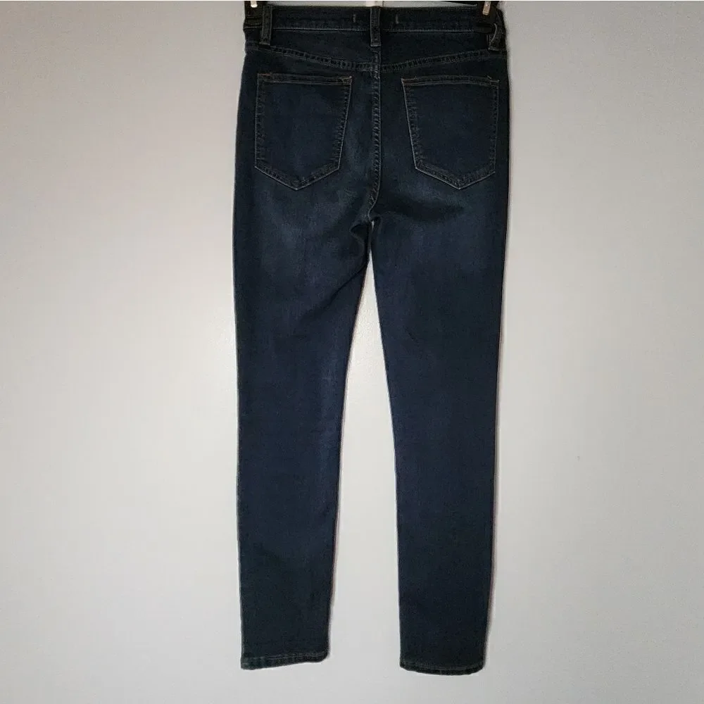 Free People Womens Size 27 Skinny Jeans Dark Wash Denim Jeans